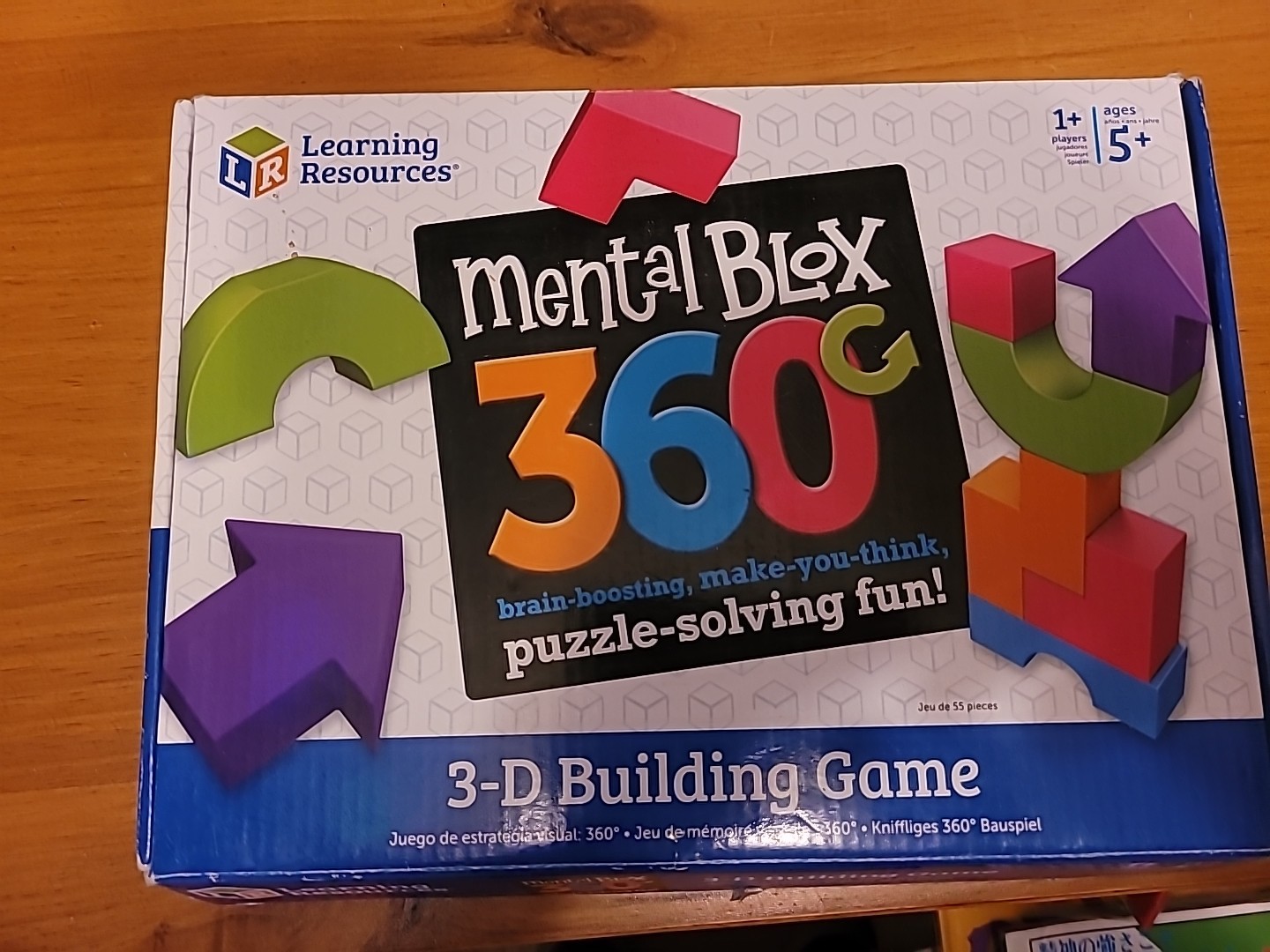Learning Resources Mental Blox 360 3-D Building Puzzle Game Brain Teaser