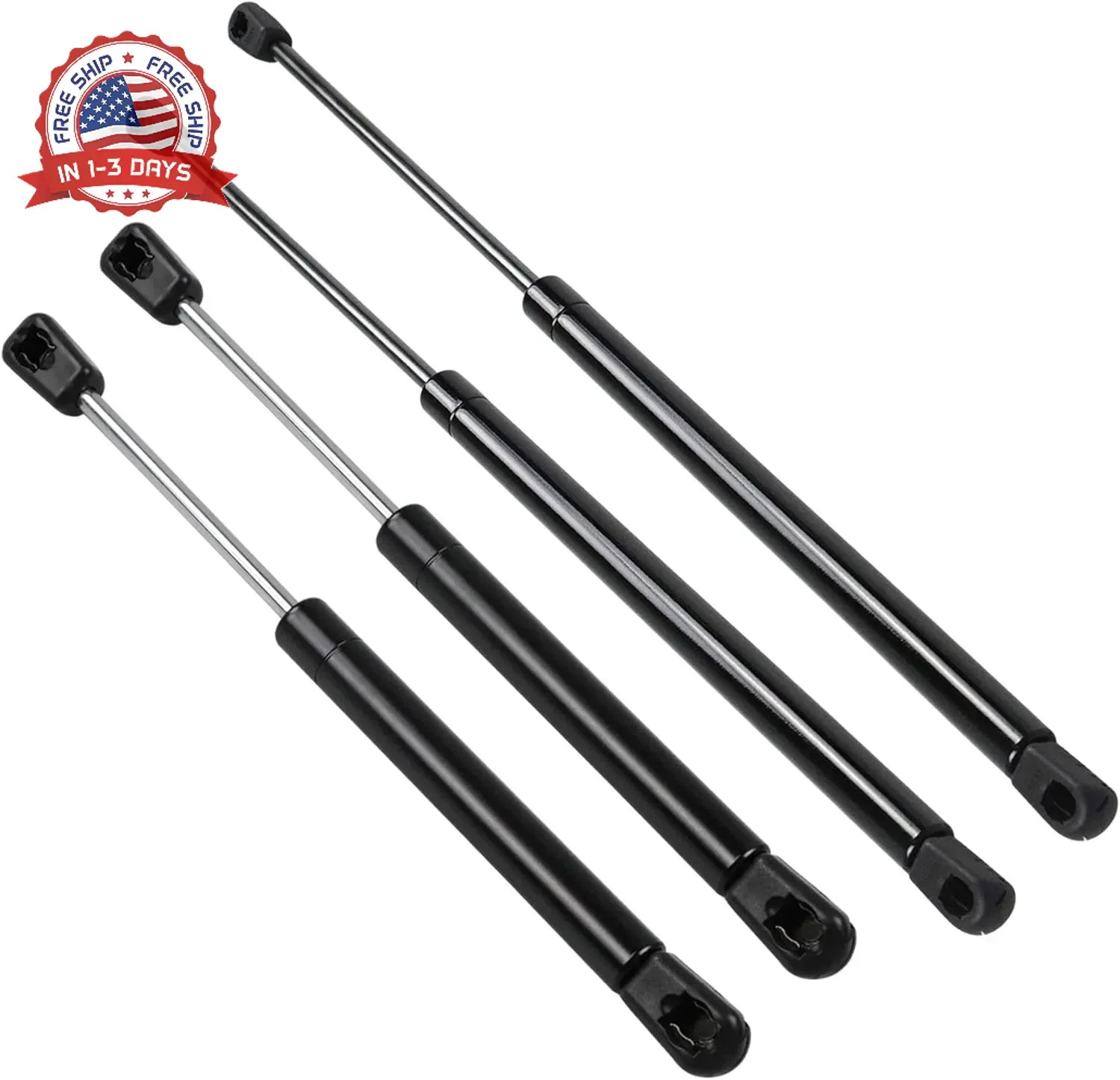 Youxmoto Hatch Liftgate and Rear Window Glass Lift Supports Struts fit for Chevr