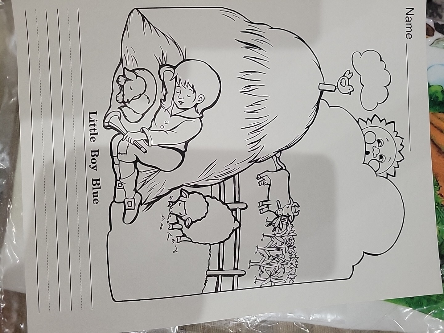 Little Folk Visuals Nursery Rhymes 3 Vintage 1991