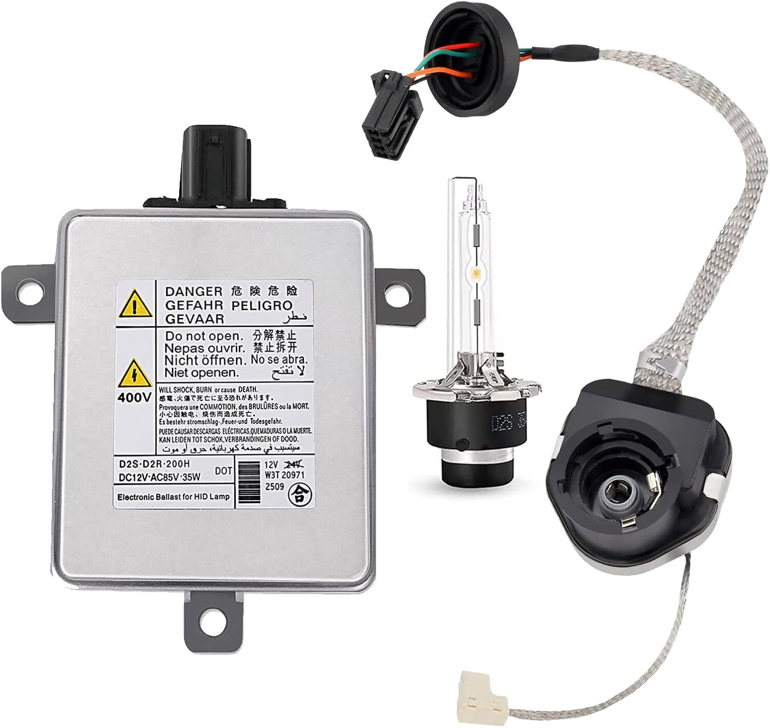 Acura Honda Mazda W3T19371 Xenon HID Headlight Ballast & Igniter & D2S Bulb