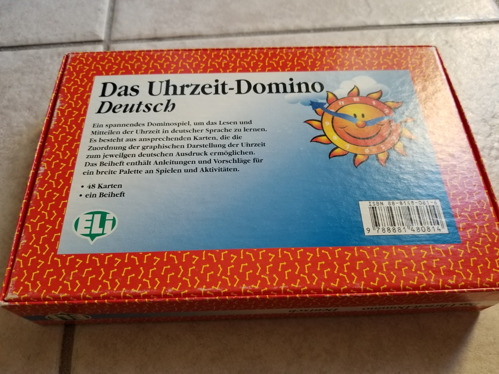 German Time Vocabulary Learning Game