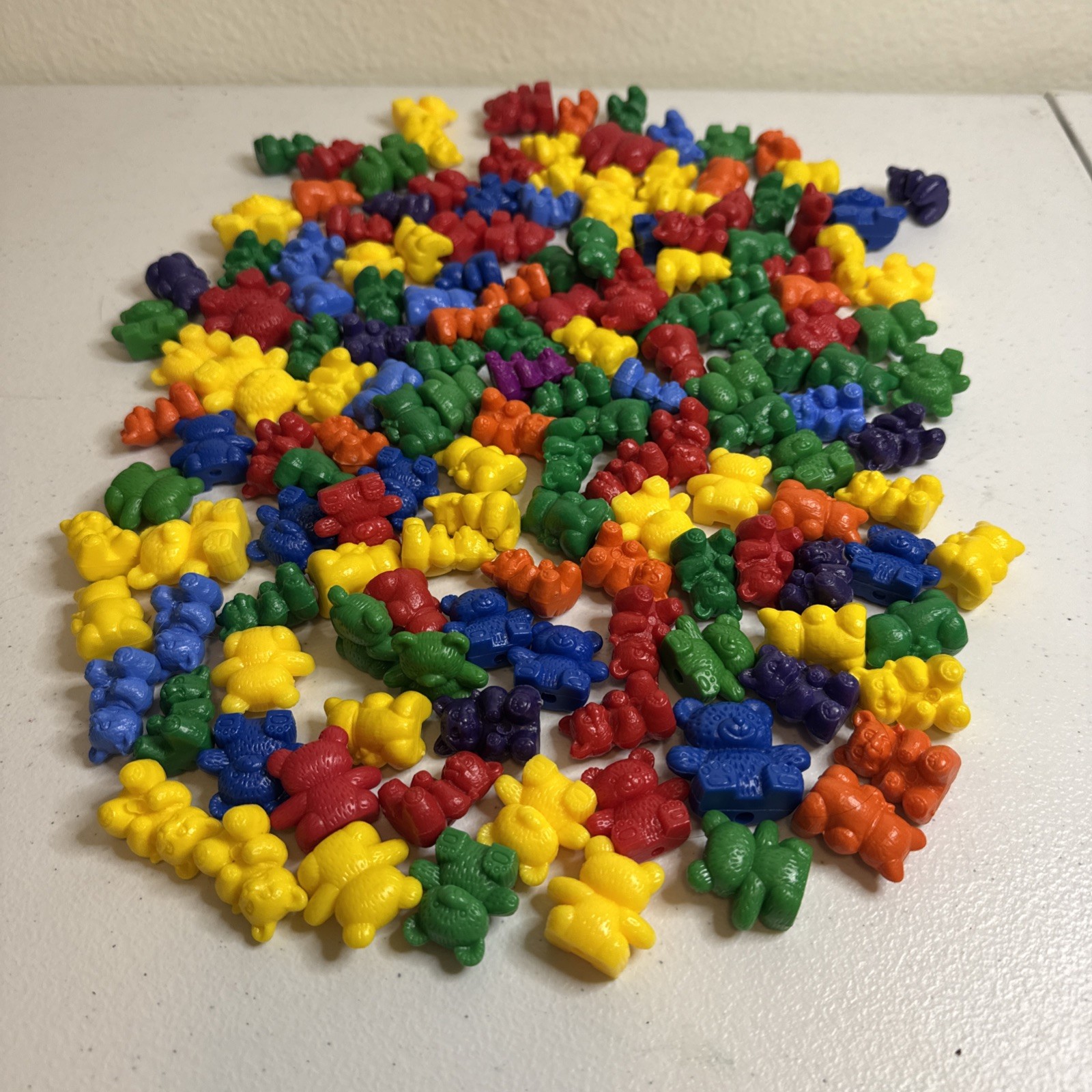 Counting and Sorting Bears 156 Home School Green Yellow Blue Red Purple Orange