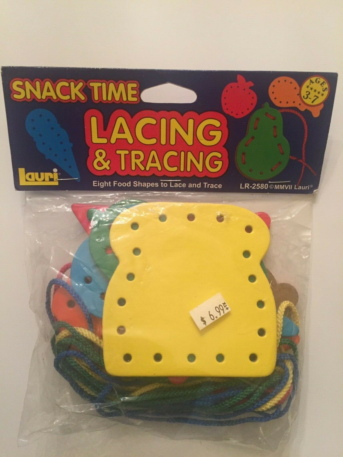 Lacing & Tracing Snack Time by Lauri Toys (NEW) LR-2580
