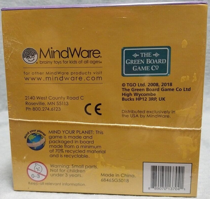 Mindware Brain Box Math game age 8+ NEW IN BOX-FACTORY SEALED