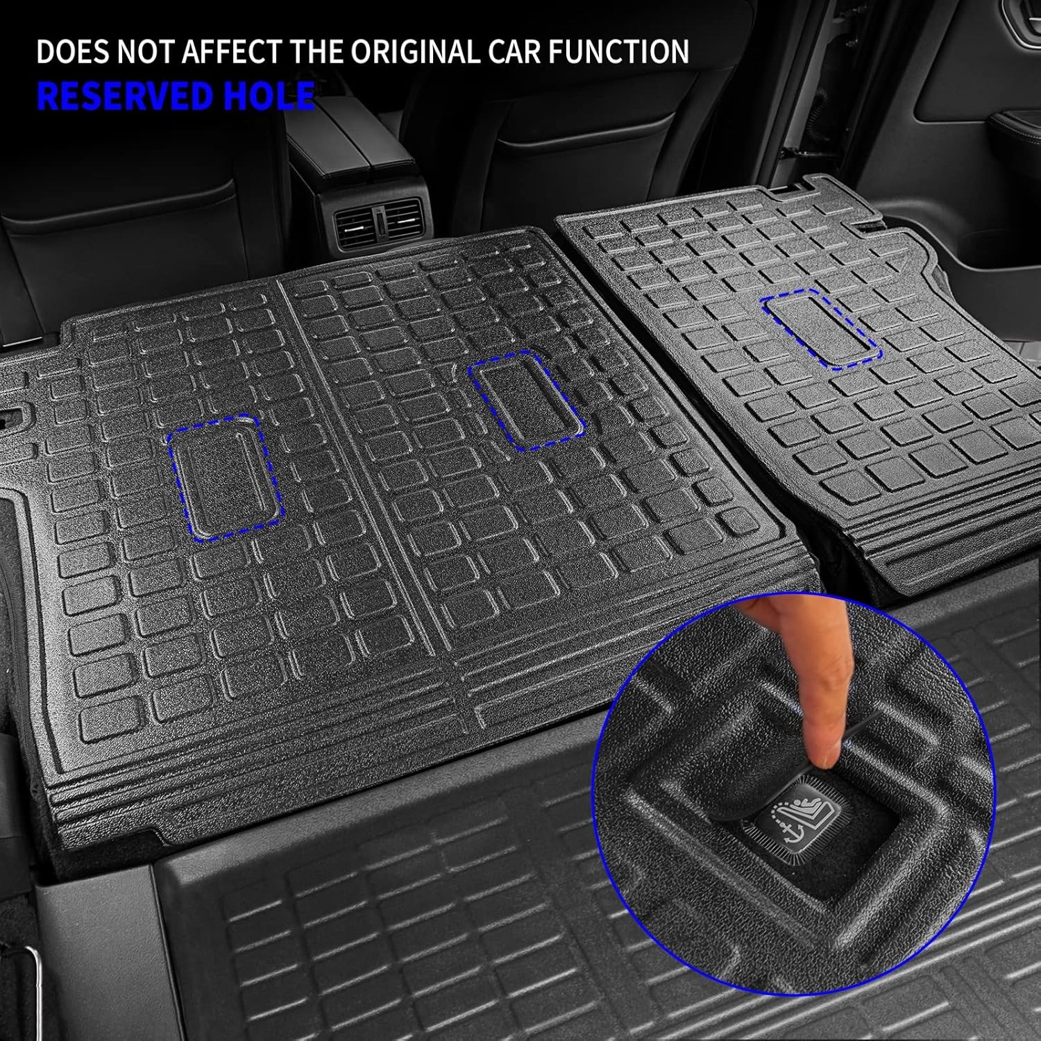 Rongtaod Cargo Mat for Nissan Rogue 2021-2026 Set