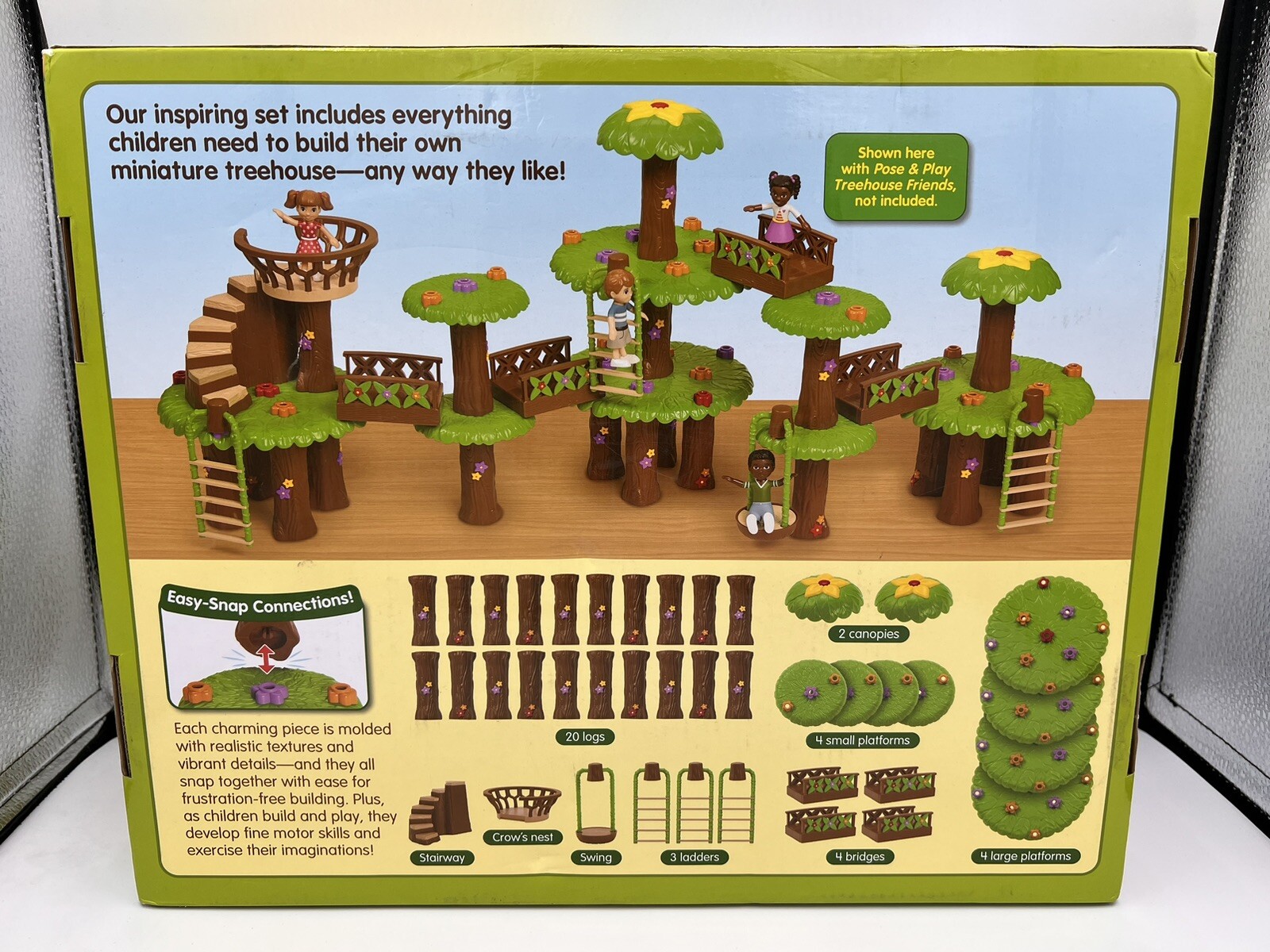 Lakeshore Treehouse Imagination Builders Educational Toy Complete in Box