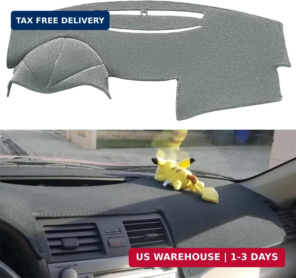 Dash Cover Mat Pad Custom Fit for Toyota Camry 2007 2008 2009 2010 2011 Dashboar
