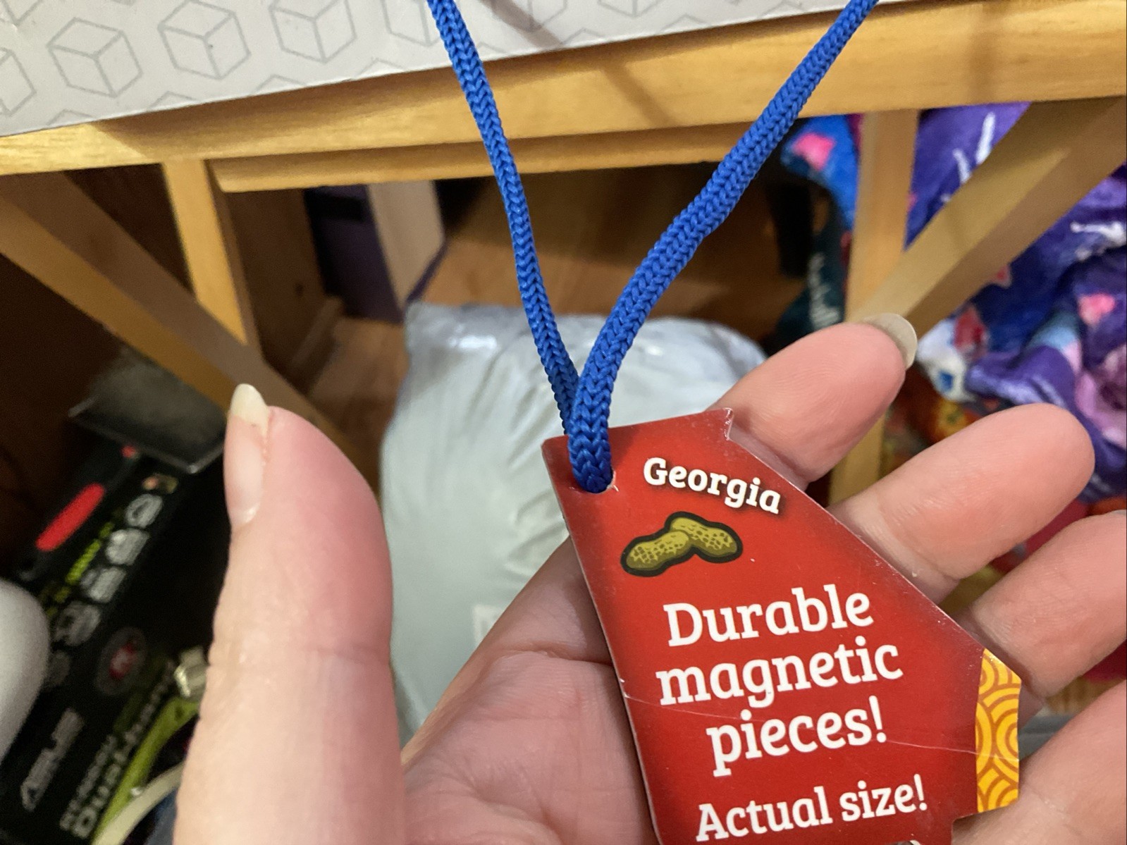 Learning Resources Magnetic US Map Puzzle Fun Geography for Kids United States