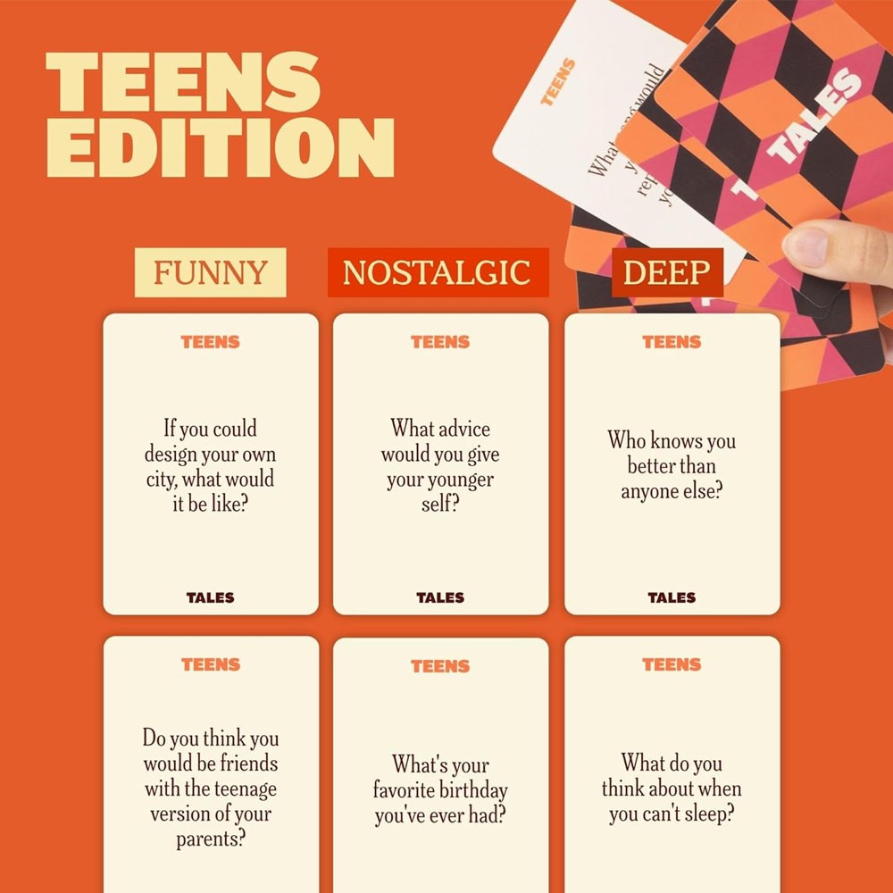 Conversation Starter Cards Card Game For Teen Edition Board Game NEW! Best Gift