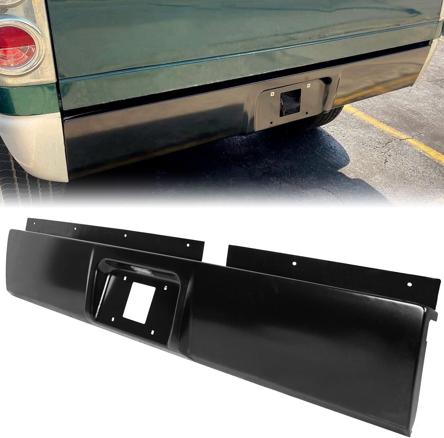 ECOTRIC Rear Steel Roll Pan Dodge Ram 1500 2002-2008