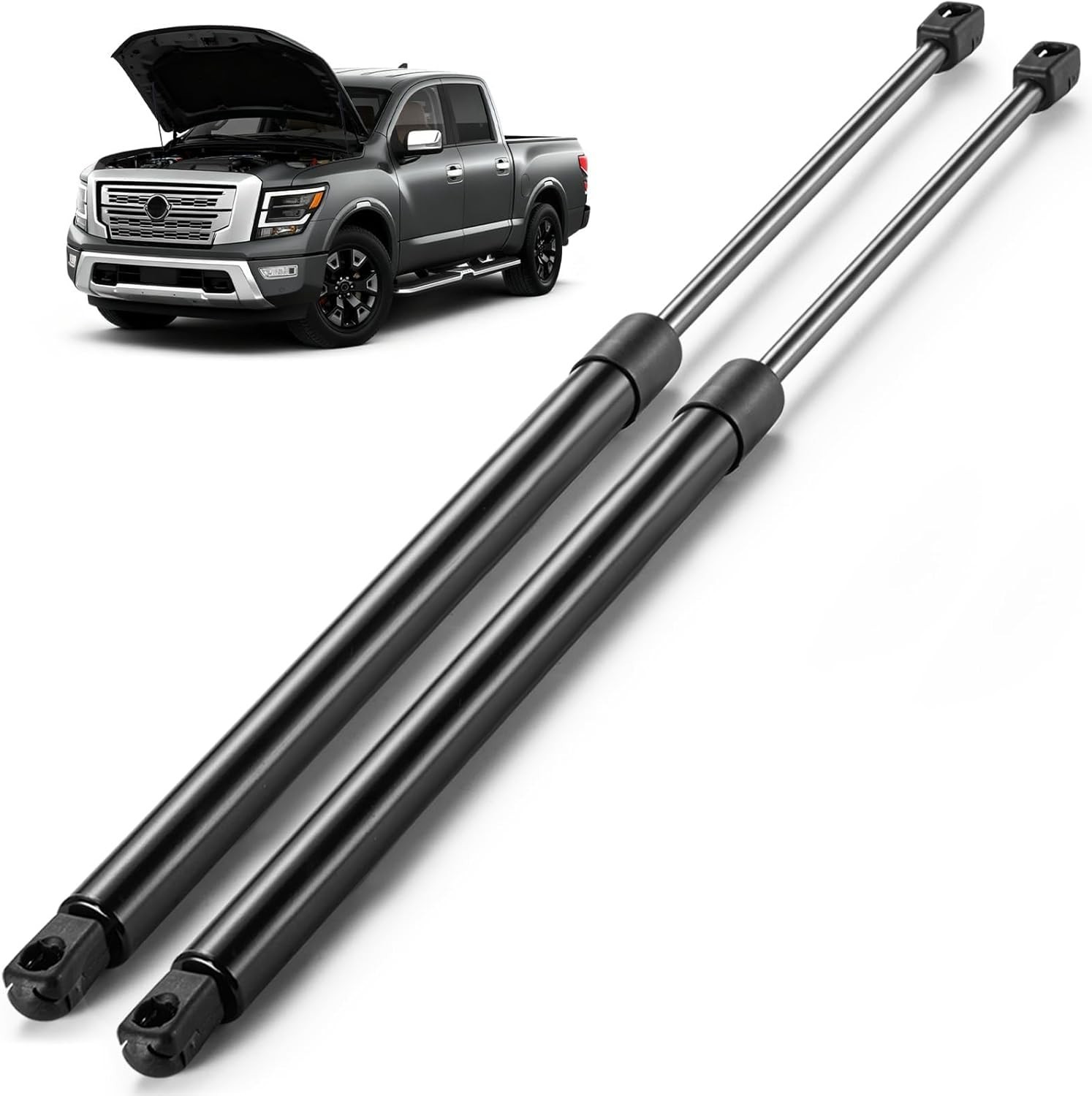 ARANA Hood Struts for Nissan Titan 2017-2022, Front Bonnet Shock Lift Supports
