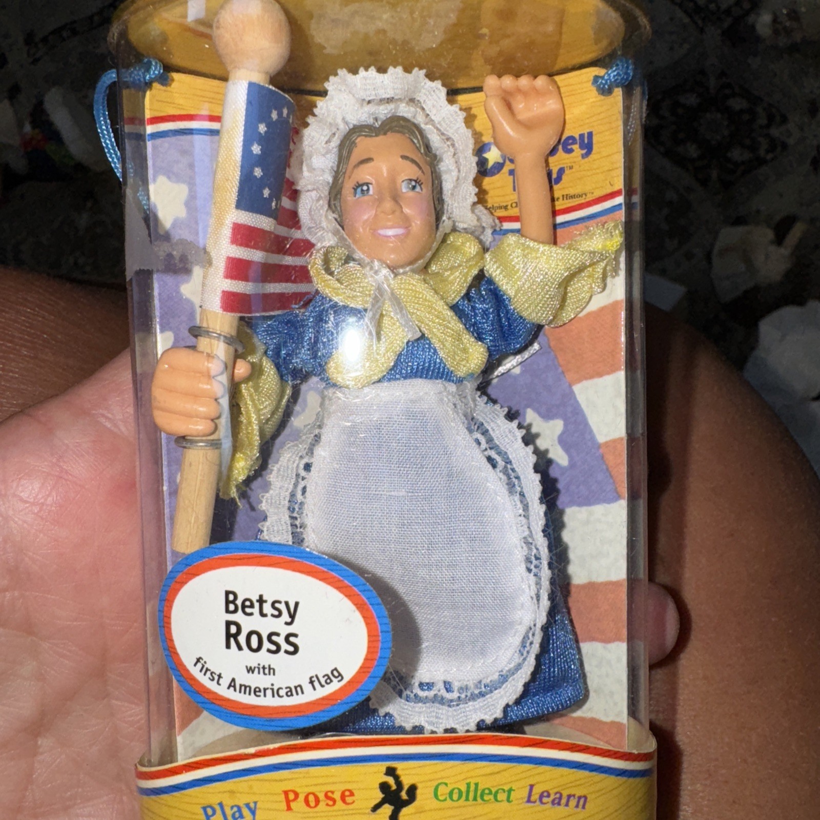 Betsy Ross Odyssey World Stars Poseable Figure 3.5″