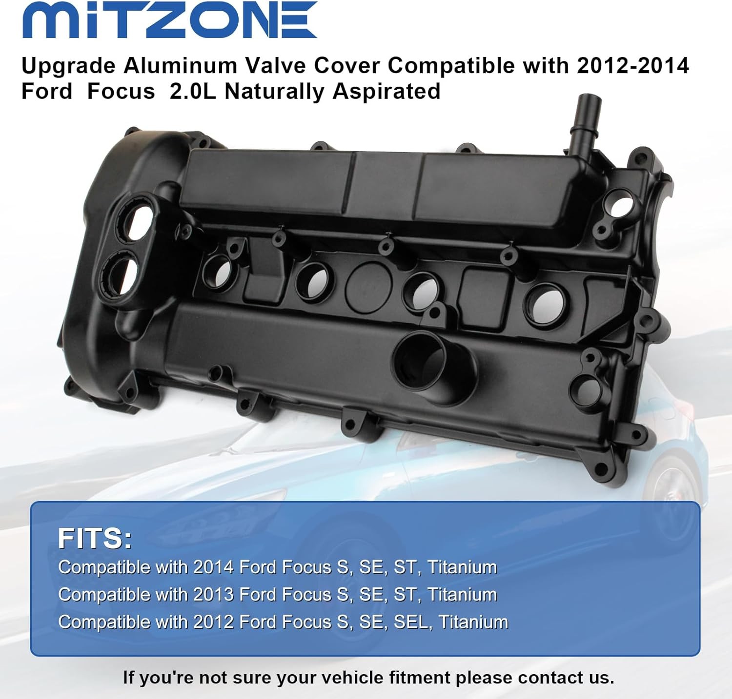 Aluminum Valve Cover Ford Focus 2.0L 2012-2014