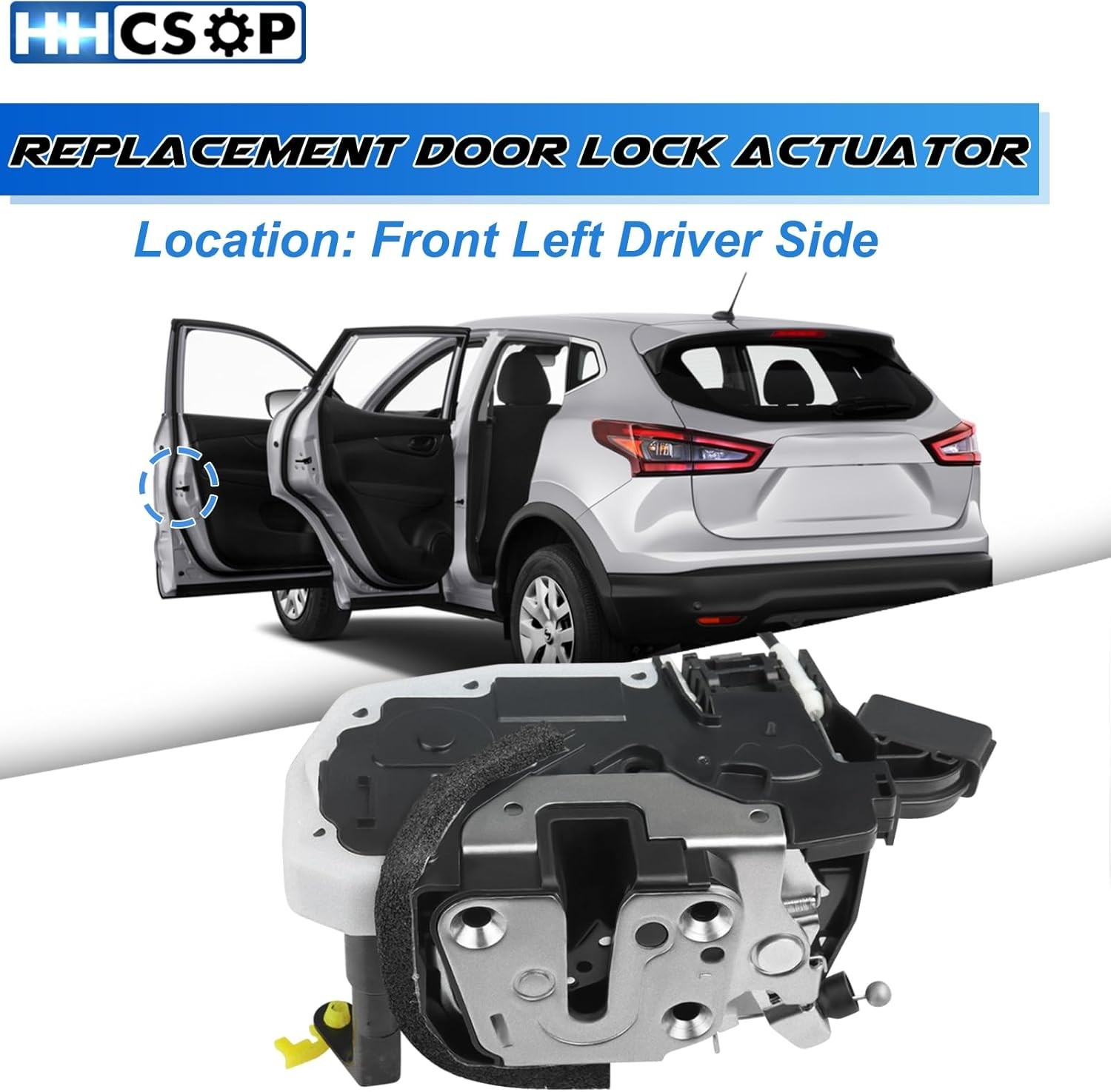 Front Left Driver Door Lock Actuator Latch Fits Nissan Rogue 2008 2015 Replaces