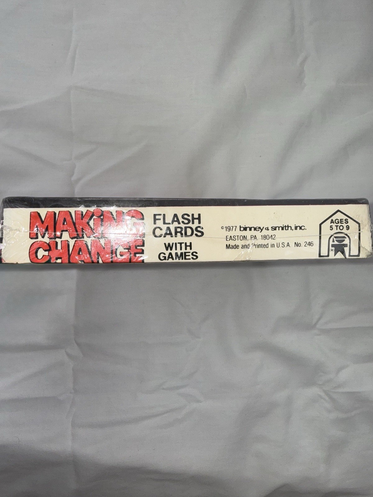 Edu-Cards Making Change Math Flash Cards Ages 5-9 1977 Multicolor