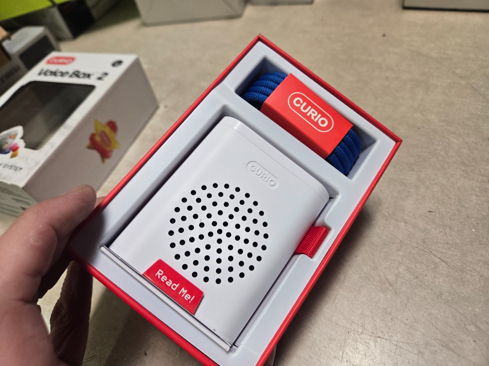Curio Voice Box 2 AI Play system Was never used! Plush not included