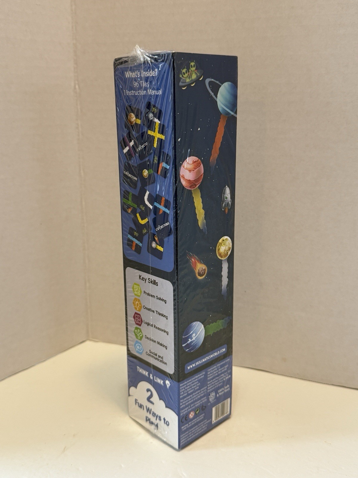 Educational Game Connectors Mission Space Gifts for 6 – 99 Years + Skillmatics