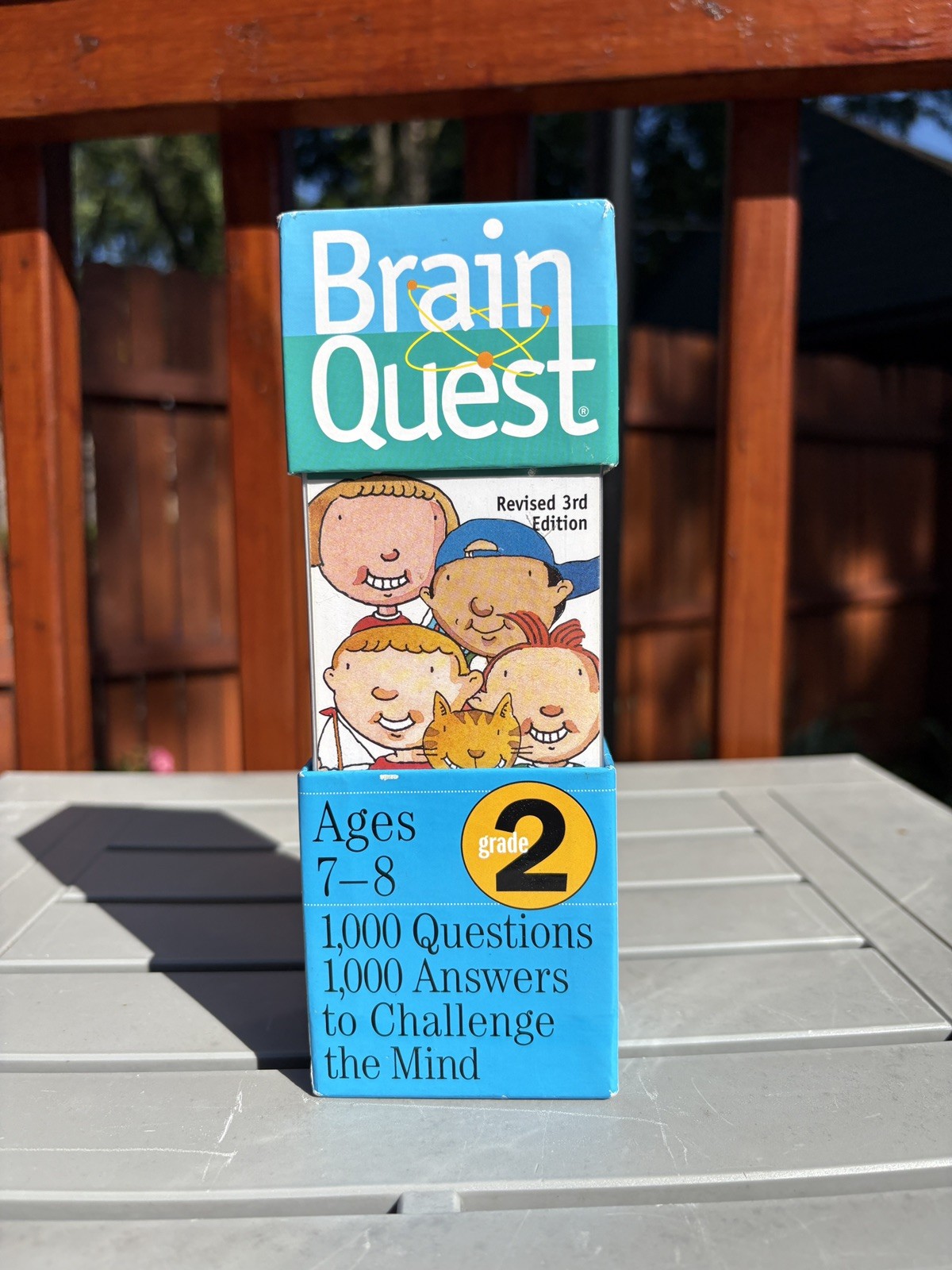 Brain Quest Grade 2 Flash Cards Deck 1 & 2 Ages 7 & 8 1000 Questions & Answers