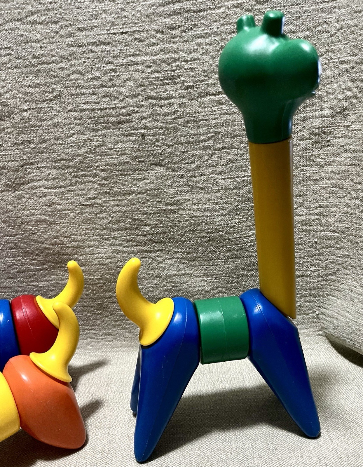 Tupperware Zoo It Yourself Animals Toys Dog Elephant Giraffe 16 pc Set 1966-70s