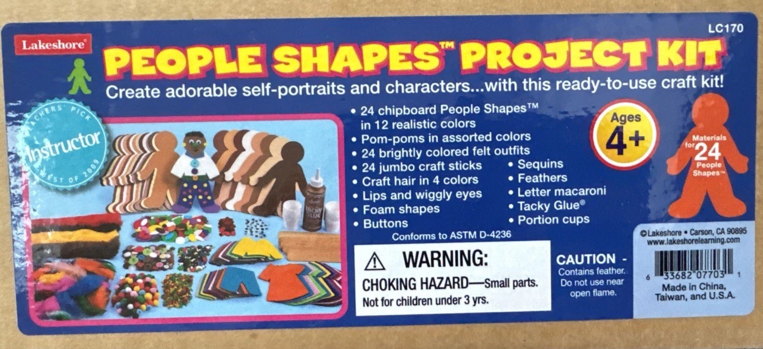 Lakeshore People Shapes Project Kit