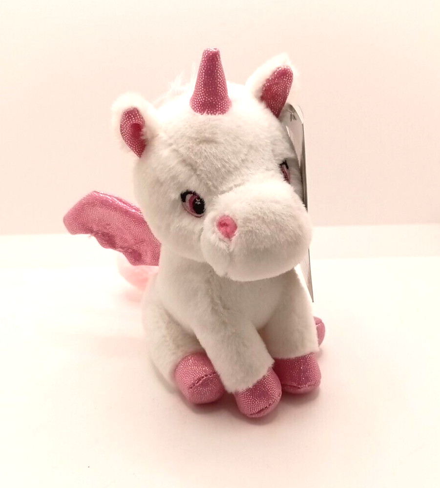 Forest Friends Plush 6in Set Of 3 Animals: Pegasus, Owl, & Kitty Stuffed Animal