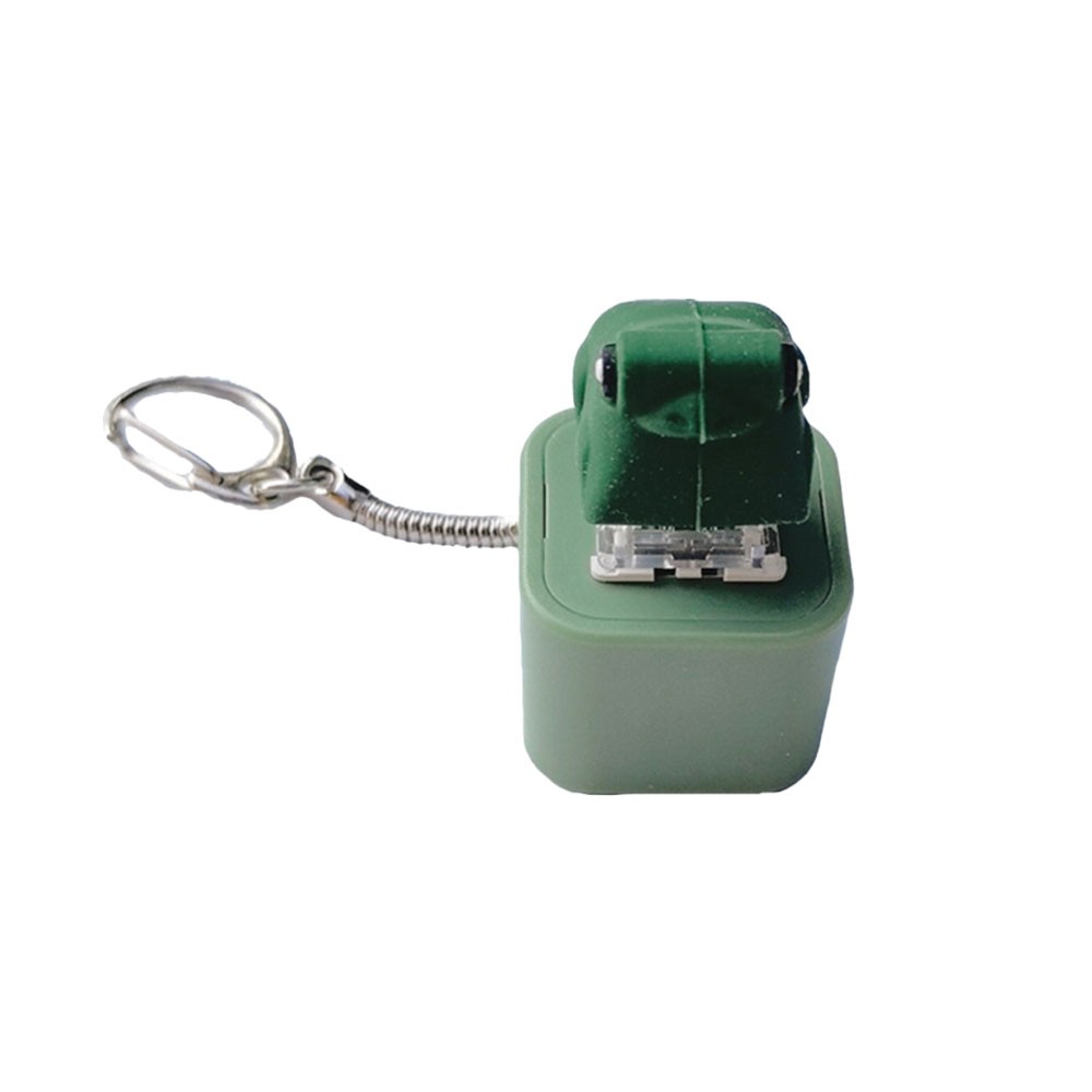 Frog Croaking Fidget Toy Keyboard Clicker Frog Fidget Toys Fun Keychain 1/2Pcs