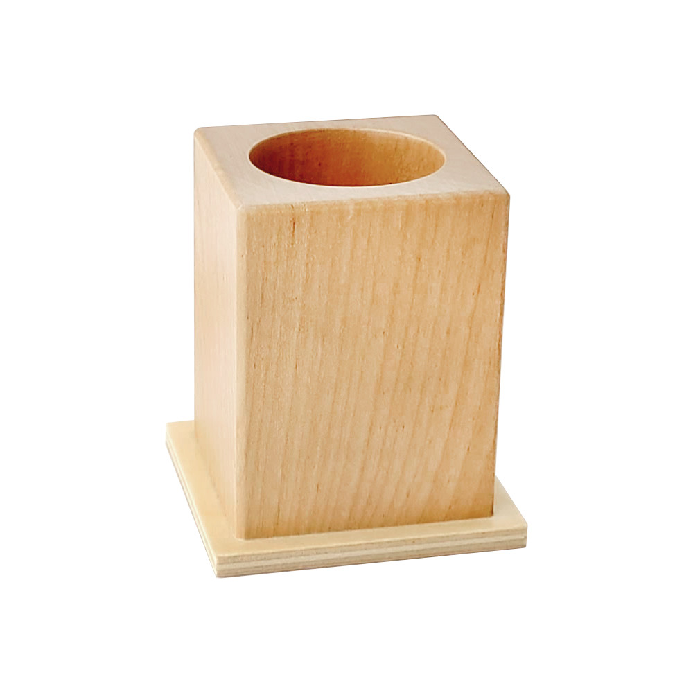 Pencil Holder (Natural Color) – MONTESSORI LANGUAGE MATERIAL