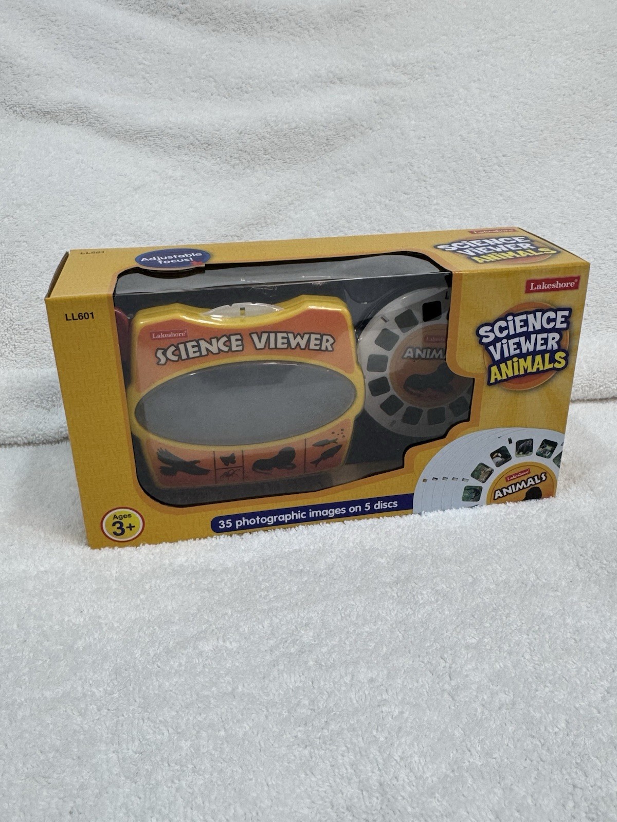 Lakeshore Science Viewer Animals 35 Photographic Images 5 Discs Ages 3+