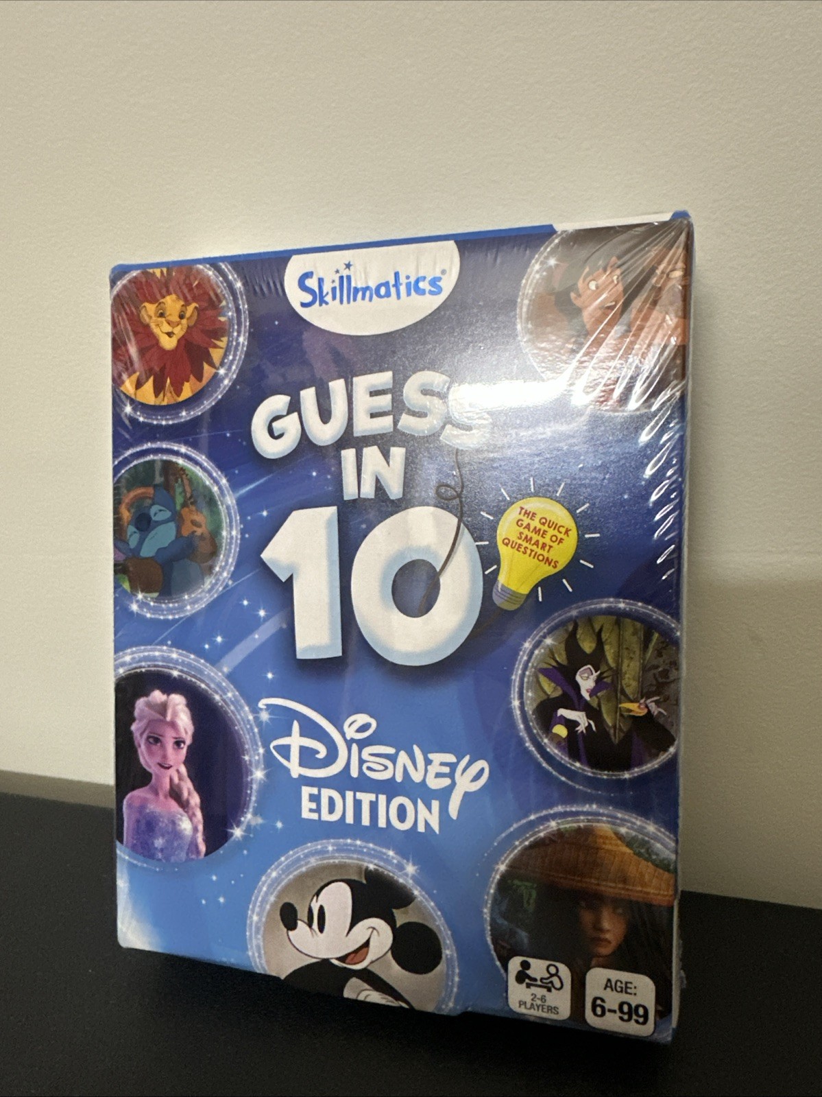 Skillmatics Guess in 10 Card Game DISNEY EDITION 2-6 Player Age 6-99 NIB! (F5)