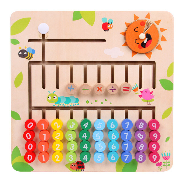 Counting Toy Learning Math Montessori Mathematics Educational Arithmetics Early