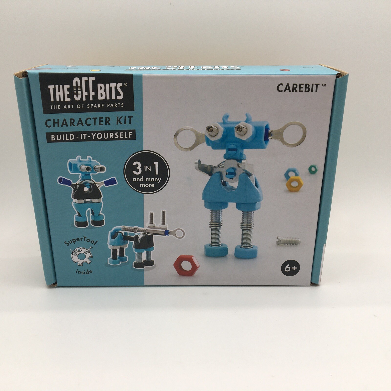 CareBit Fat Brain Toy Co 3 Model Collaboration OFFBITS Kit Ages 6+ New Free Ship
