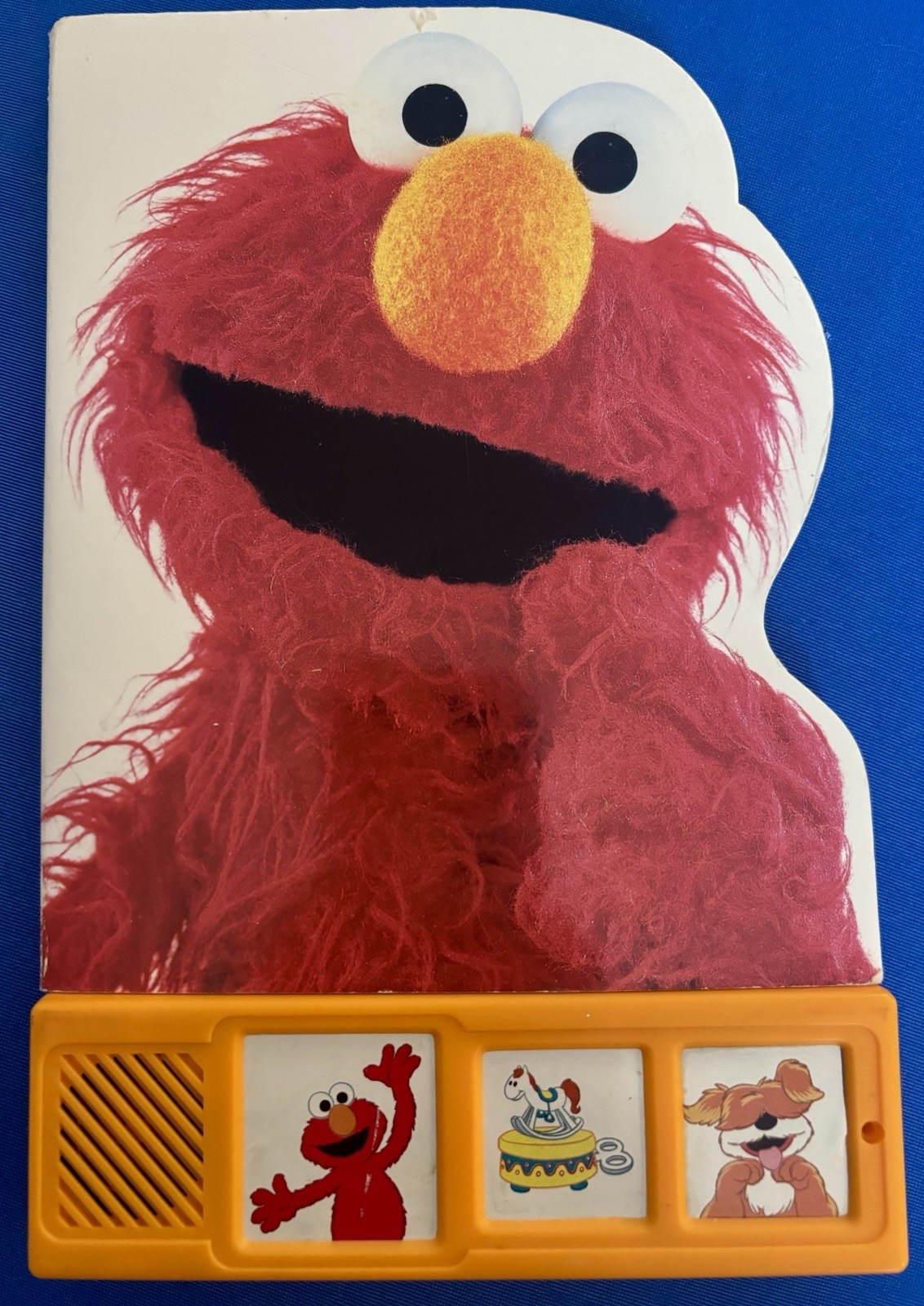 1997 Sesame Street Elmo Play-a-Sound Musical Book Untested