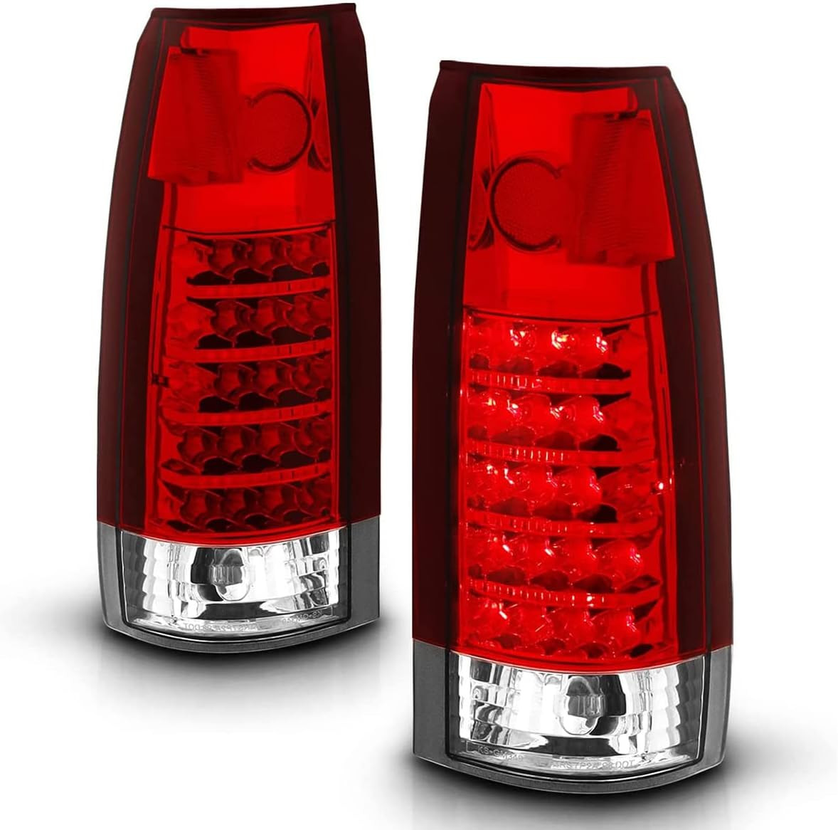 for 1988-1999 Chevy GMC Full Size C/K Pickup Truck Tahoe Suburban Crystal Red LE