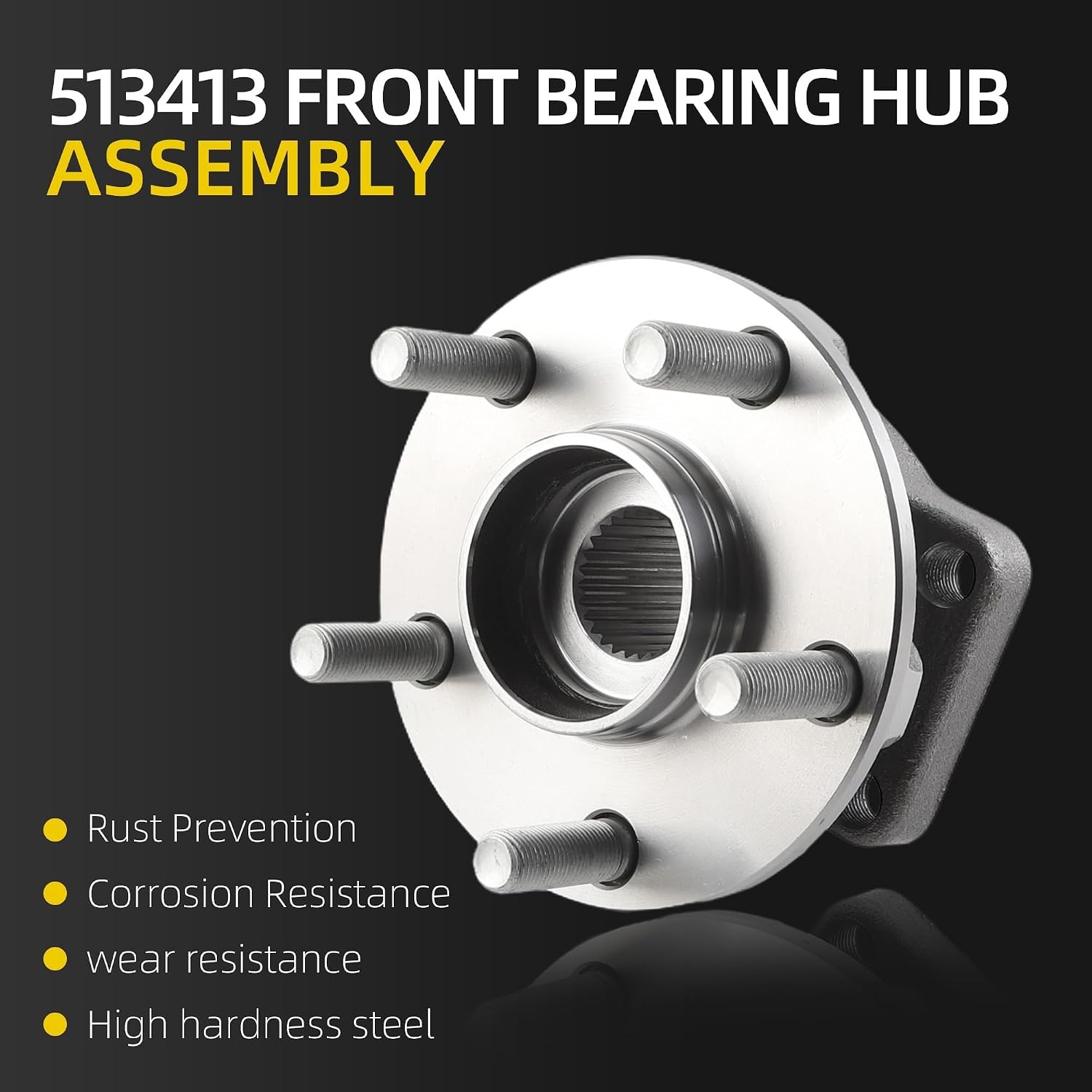 Subaru Front Wheel Hub Bearing Assembly 5 Lug Wheel Bearing Dasbecan Compatible