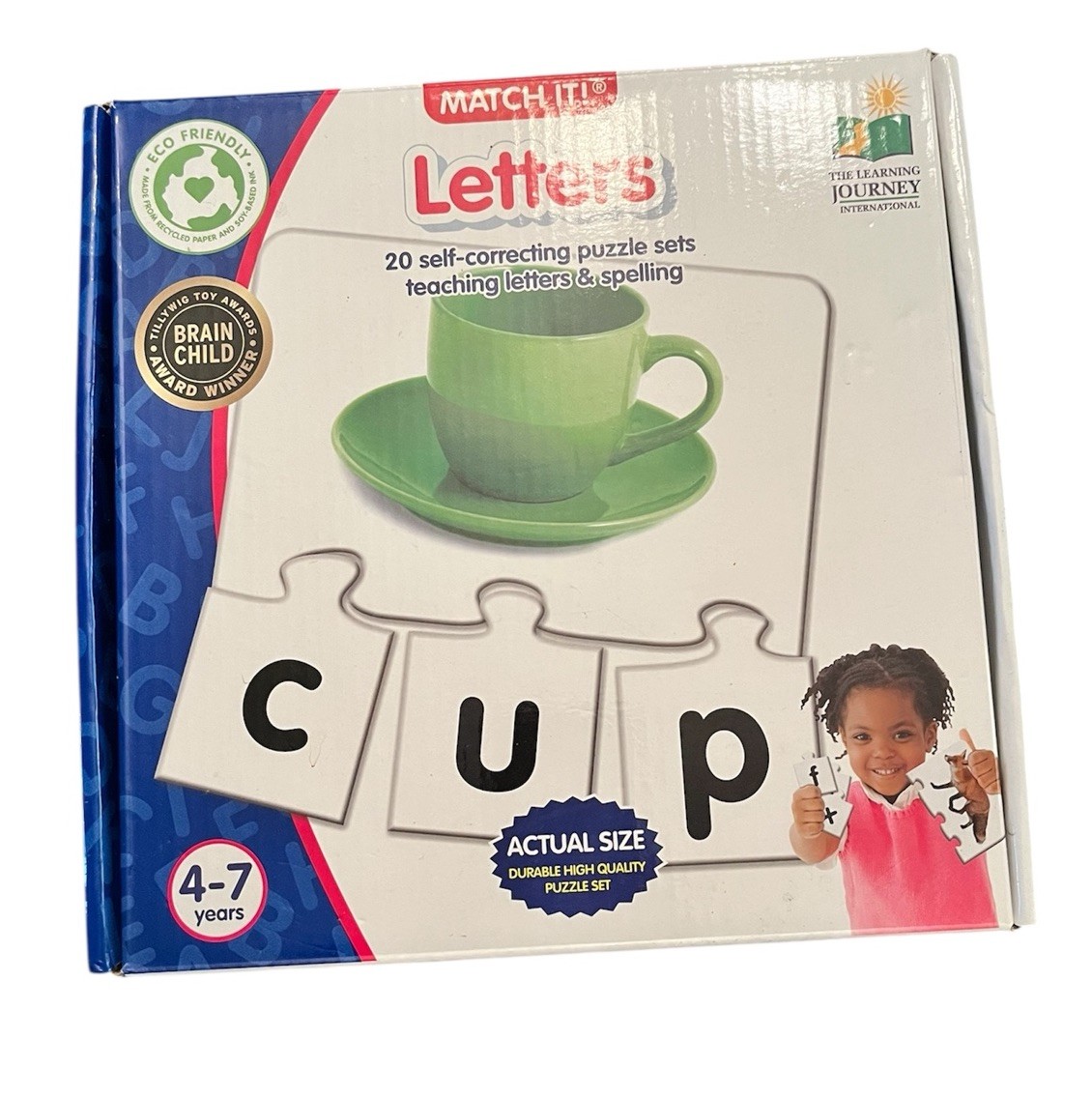 The Learning Journey Match It! – Letters – Ages 4-7 17 Cards