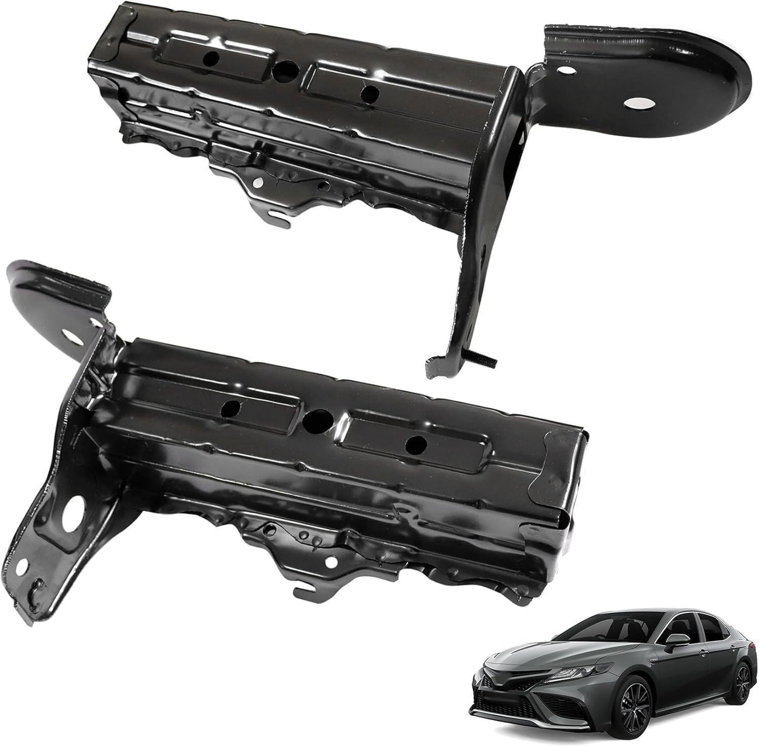 FZJDSD Front Bumper Bracket Compatible with Toyota Camry 2018-2021, 2PCS Front