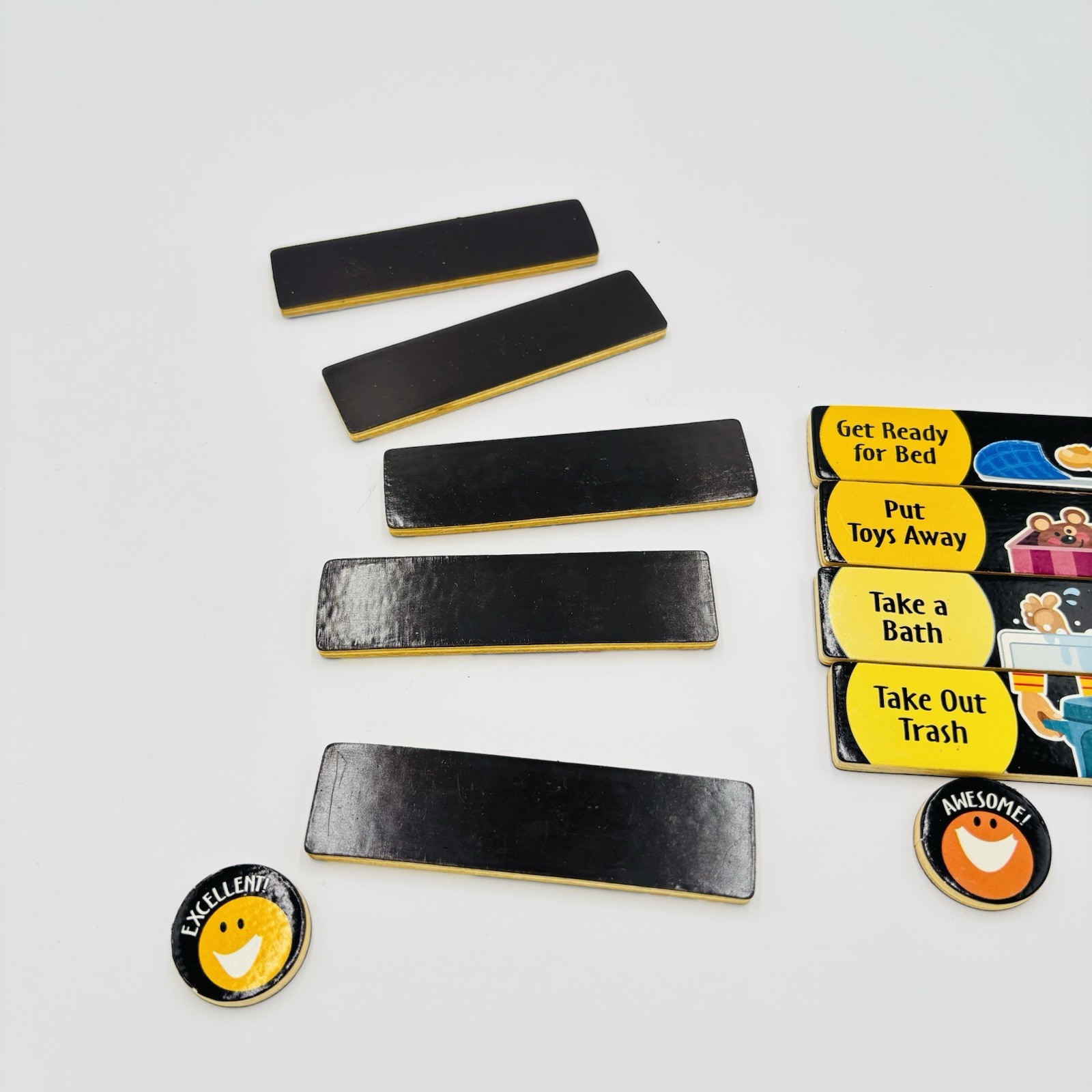 Melissa and Doug Lot of 24 My Magnetic Responsibility Chore Chart Magnets