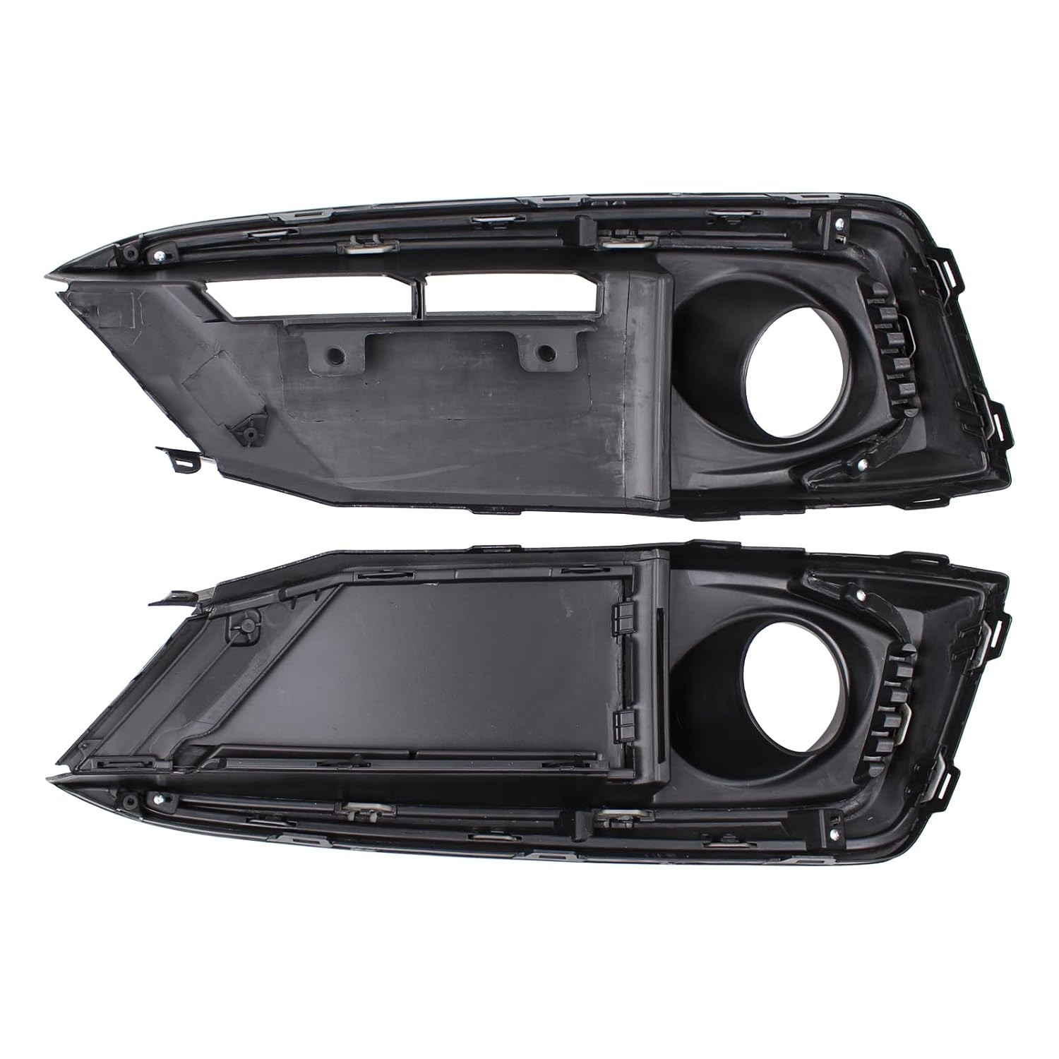 Front Bumper Fog Light Cover Bezel 2Pcs Left Driver Right Passenger Side