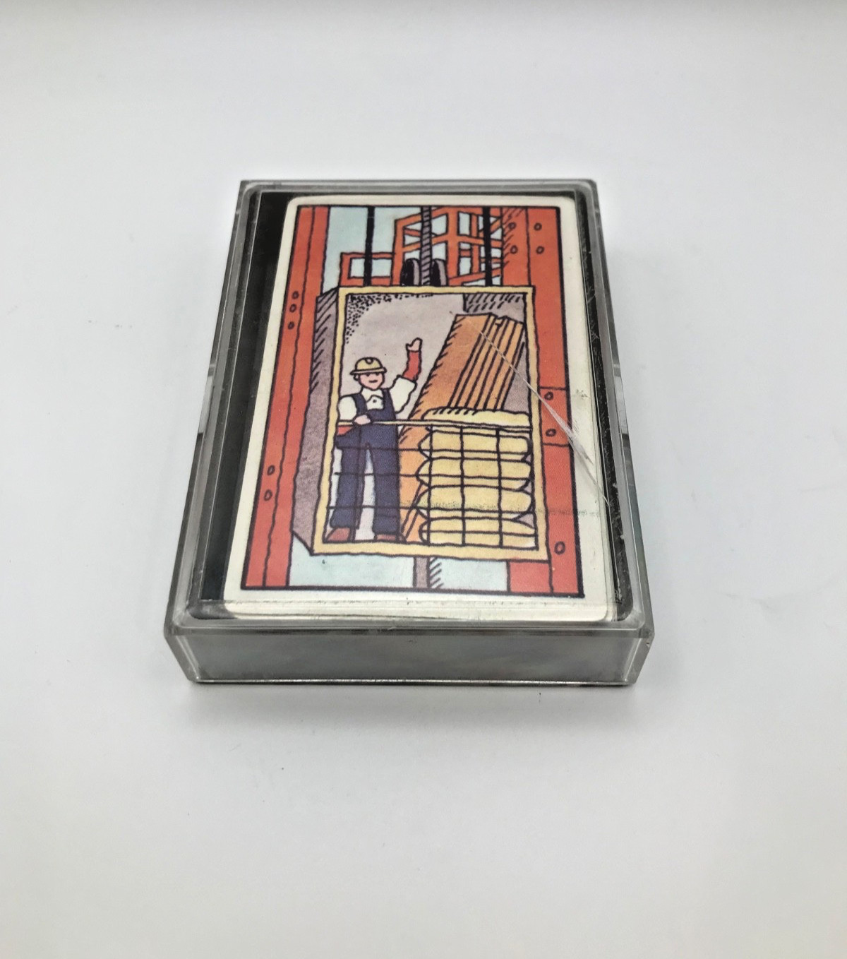 1973 On the Move Learning Cards by Houghton Mifflin Company double sided deck