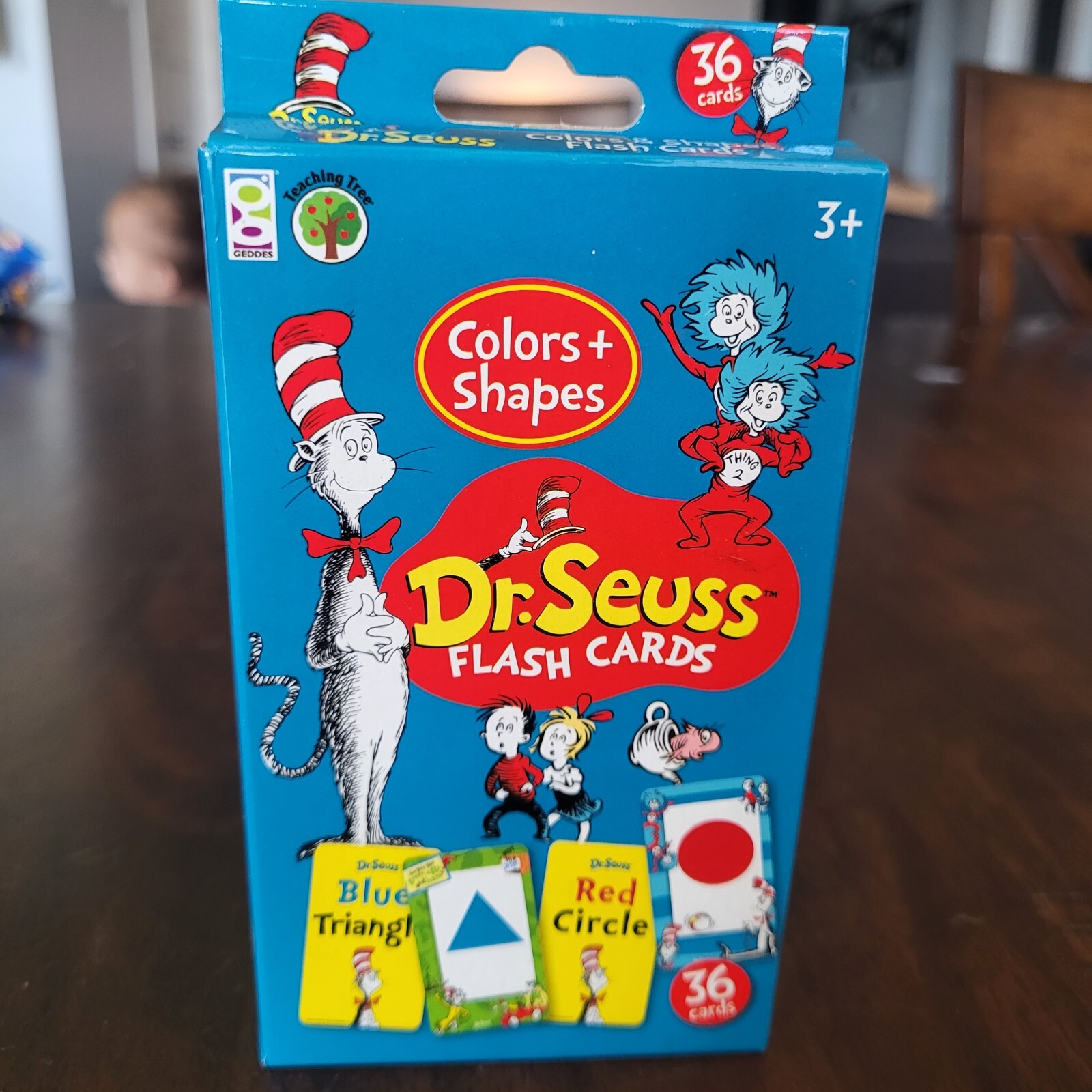 Dr. Seuss Children’s Flash Cards Numbers, Colors & Shapes, ABC’s & Words 3 Pks