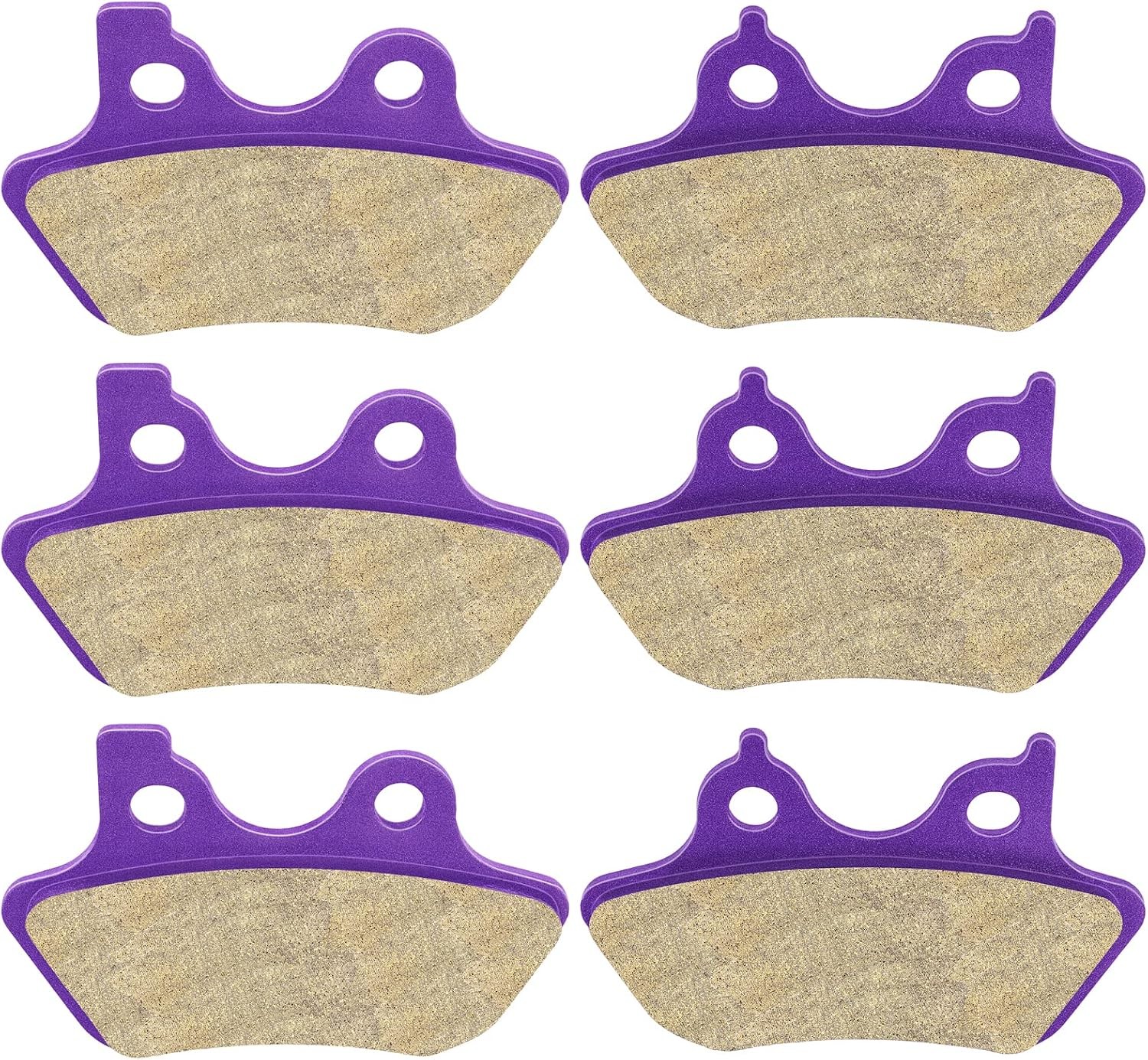 ECCPP Brake Pads For 2000-2007 Electra Glide Ultra Classic Road King Fatboy Dyna