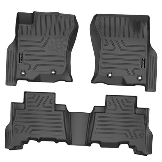 Floor Mat for 4Runner 2013-2024,TPE All-Weather Floor Liner,Front & Rear Row