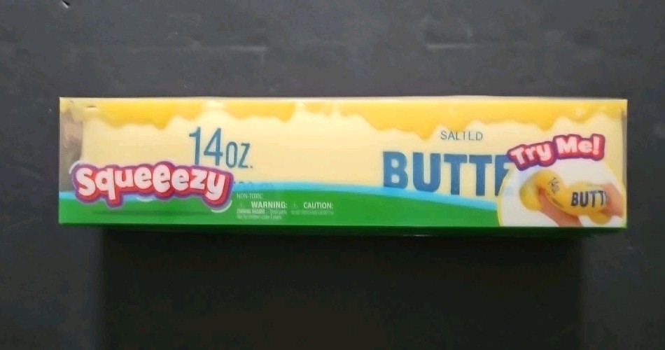 Sunny Days Squeezy Butter Tiktok Viral Sensory Stress Relief Squeeze Toy