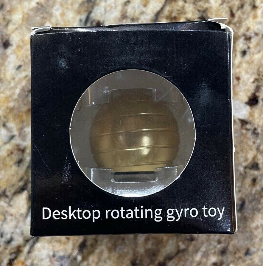 Optical Illusion Spinner Ball Stress Relief Desktop Motion Decompression Toy New