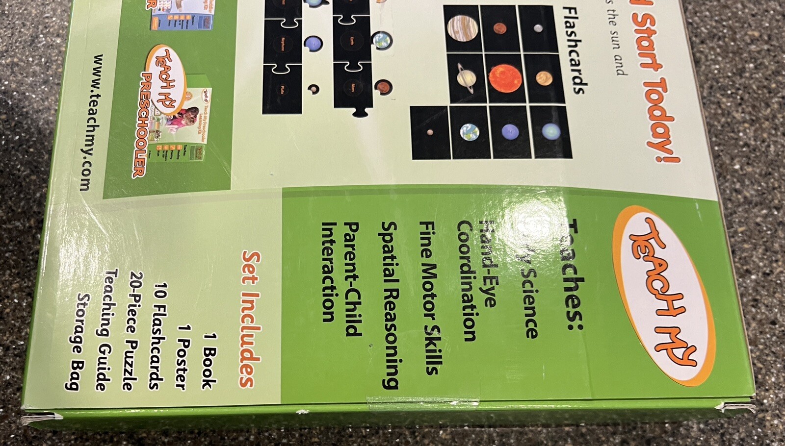 Teach My Preschooler The Solar System – 810754000184 – Ages 3+ yrs. ** Brand New