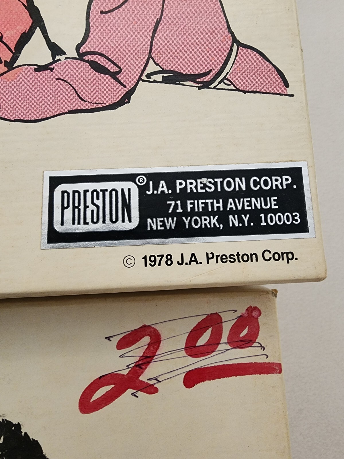 1978 J.A. Preston Corp. Bottle Exchange & Circle Language Builder 4943C 4951
