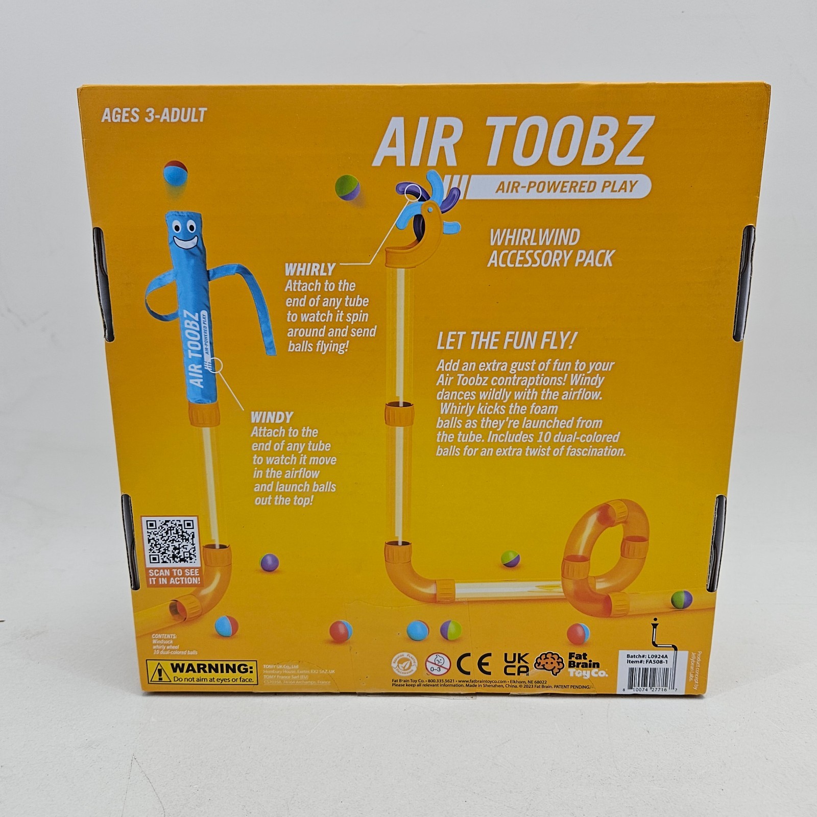 Air Toobz Whirlwind Accessory Pack – Building & Construction STEM Toy