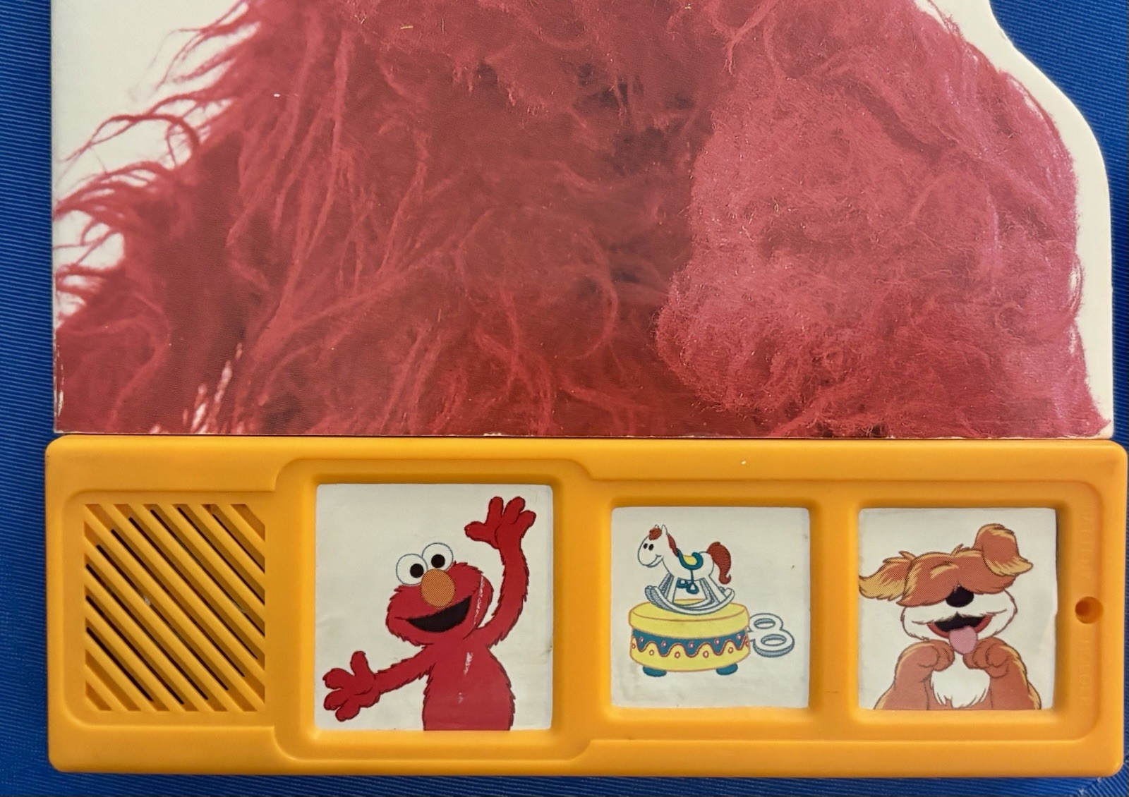 1997 Sesame Street Elmo Play-a-Sound Musical Book Untested