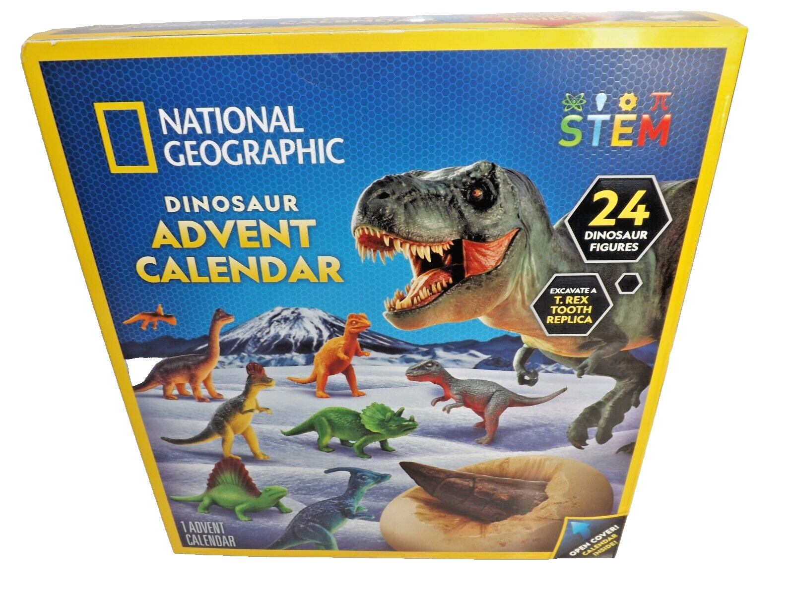 National Geographic 🦖Dinosaur Advent Calendar – 24 Dinosaurs ! STEM learning !
