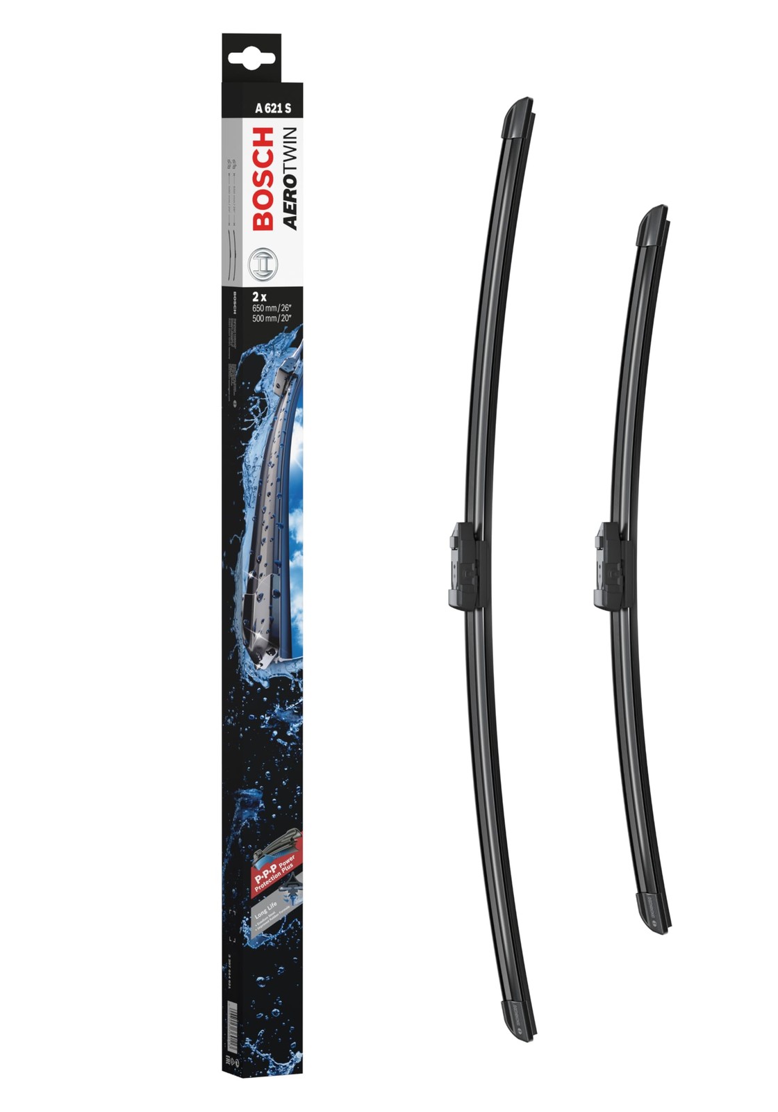 BOSCH 3397014621 AeroTwin OE Replacement Wiper Blade Set of 2 Combo Pack – (26″